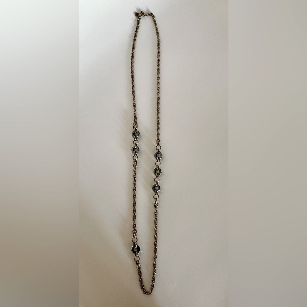 Banana Republic long chain necklace